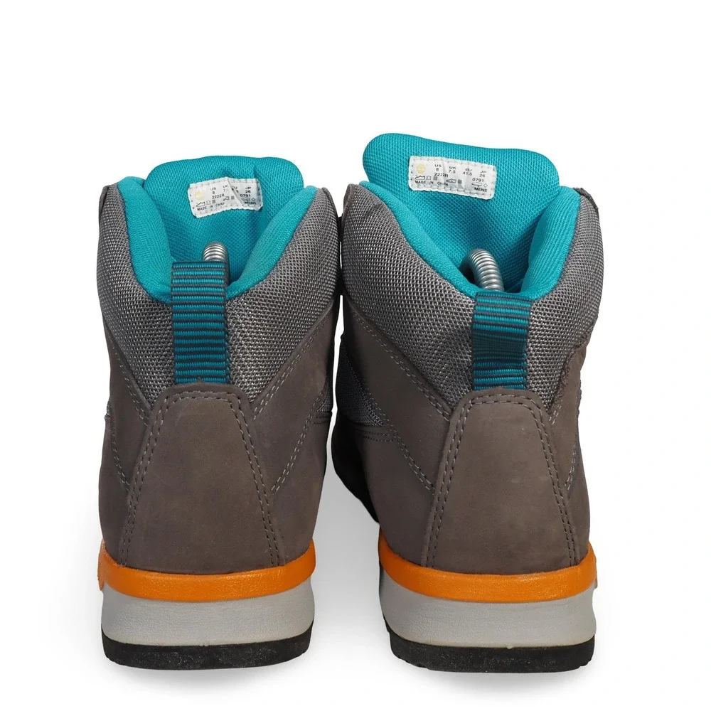 Timberland GT Scramble Mid Outdoor Hiking Boots Men's 8 Grey Teal 2222R‎
